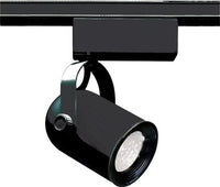 Mr16 - Black Track Head Only - 12 Volt Round Back Shape