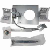 Accessory, 7W Emergency Battery Back-Up Pan w/Bar Hangers for T-Grid/Joist, 6in. Round, Remote Test Switch