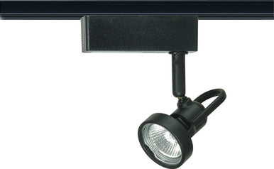 Mr16 - Black Track Head Only - Cast Ring 12 Volt