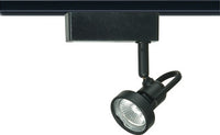 Mr16 - Black Track Head Only - Cast Ring 12 Volt