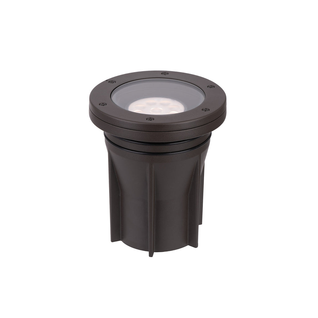Smart Color Changing LED In-ground Light in Aluminum Bronze