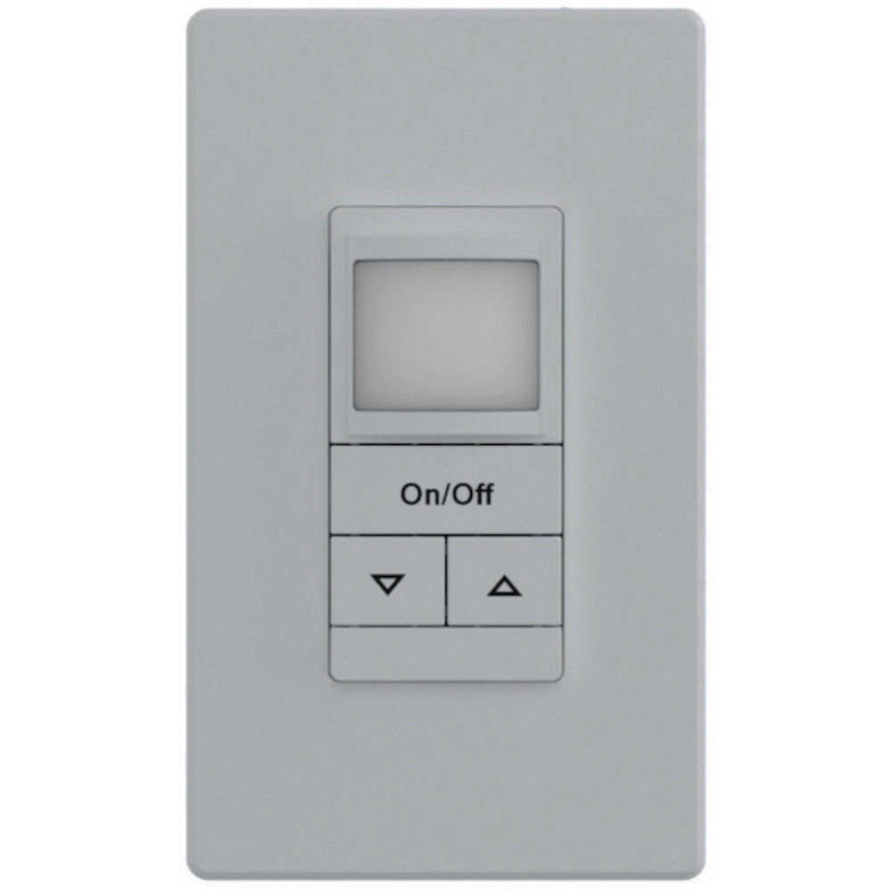 Wall Switch Sensor - Line Voltage,Passive Dual Technology ,Vacancy (default) or Auto-On ,Gray