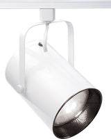 R40 - White Track Head Only - Straight Cylinder Shape