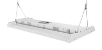 Linear LED High Bay Light - 10in. x 24in. - With Emergency Battery Back-Up - Watt Selectable 100/130/180/210W - Color Selectable 40K/50K - Prismatic Lens