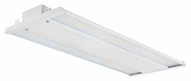 Linear LED High Bay Light - 10in. x 24in. - With Emergency Battery Back-Up - 175W - 5000K Daylight - 25000 Lumens - Clear Lens