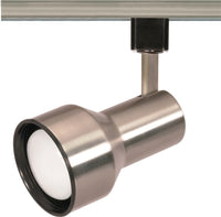 R20 - Brushed Nickel Track Head Only - Step Cylinder Shape
