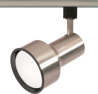 R30 - Brushed Nickel Track Head Only - Step Cylinder Shape