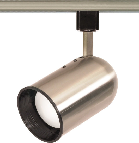 R20 - Brushed Nickel Track Head Only- Bullet Cylinder Shape