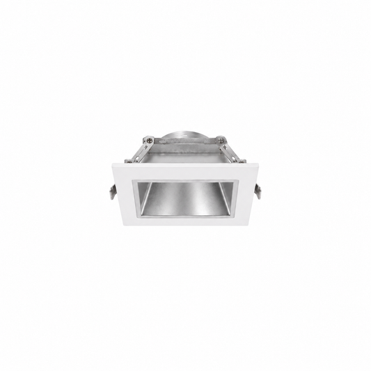 4in. Shallow Downlight Trim, Square, Semi-Specular