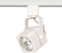 Mr16 - White Track Head Only - 120 Volt Square Shape