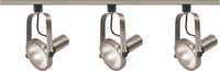 3 Light - Par30 - Brushed Nickel Gimbal Ring Track Kit