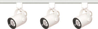 3 Light - Mr16 - White Round Back Track Kit - Line Voltage
