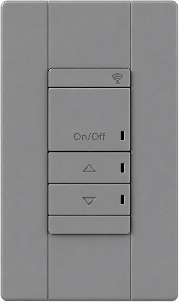 nLight Preset Wall control,Raise/Lower Dimming,Gray,Generation Two