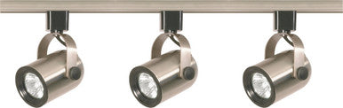 3 Light - Mr16 GU10 - Round Back Track Kit - Line Voltage
