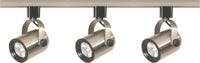 3 Light - Mr16 GU10 - Round Back Track Kit - Line Voltage
