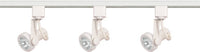 3 Light - Mr16 - White Gimbal Ring Track Kit - Line Voltage