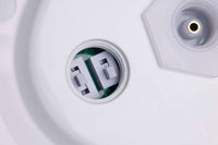 IP69K High Bay LED Light - Waterproof - Watt Selectable 200W/150W/100W - Max 30000 Lumens - Color Selectable 40K/50K - 347-480V - White Finish