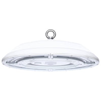 IP69K High Bay LED Light - Waterproof - Watt Selectable 200W/150W/100W - Max 30000 Lumens - Color Selectable 40K/50K - 347-480V - White Finish