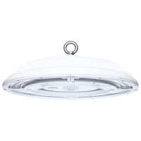 IP69K High Bay LED Light - Waterproof - Watt Selectable 160W/135W/120W - Max 26000 Lumens - Color Selectable 30K/40K/50K - 120-347V - White Finish