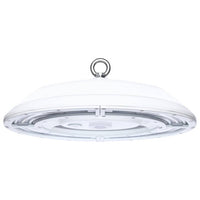 IP69K High Bay LED Light - Waterproof - Watt Selectable 105W/90W/70W - Max 15900 Lumens - Color Selectable 30K/40K/50K - 120-347V - White Finish
