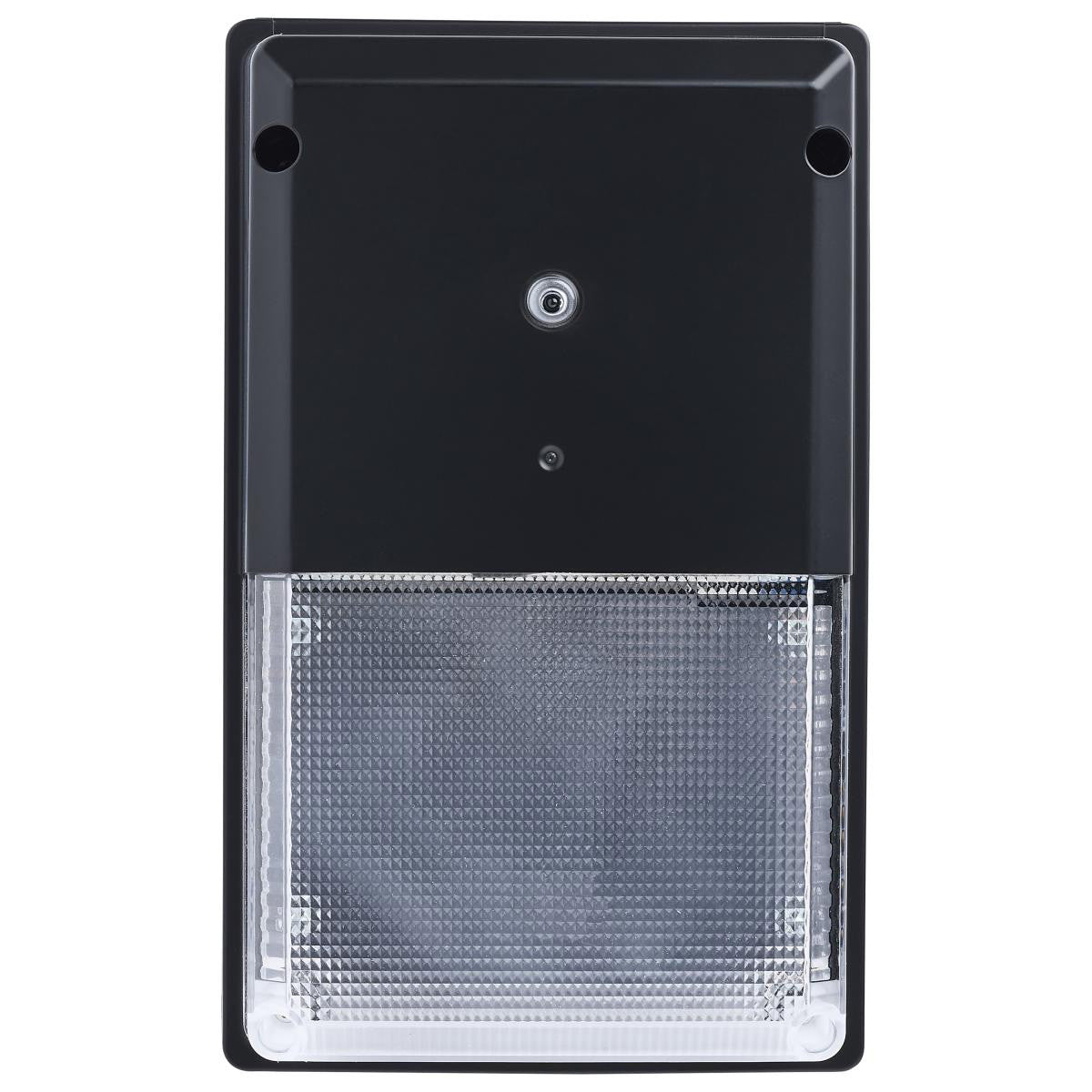 LED Turtle Friendly Wallpack - Color Selectable 4000K Cool White or Amber - 20 Watt - 120-277V - Black Finish - Integrated Photocell - TURTLE SAFE