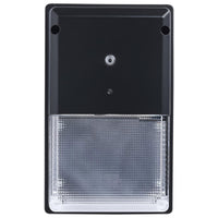 LED Turtle Friendly Wallpack - Color Selectable 4000K Cool White or Amber - 20 Watt - 120-277V - Black Finish - Integrated Photocell - TURTLE SAFE