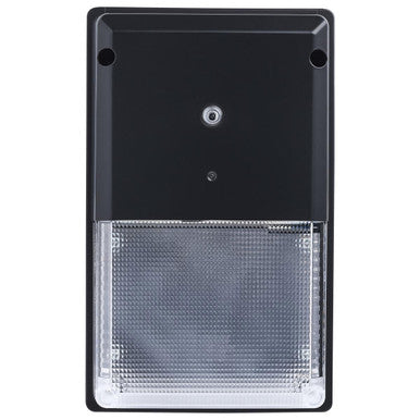 LED Turtle Friendly Wallpack - Color Selectable 4000K Cool White or Amber - 20 Watt - 120-277V - Black Finish - Integrated Photocell - TURTLE SAFE