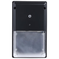 LED Turtle Friendly Wallpack - Color Selectable 4000K Cool White or Amber - 20 Watt - 120-277V - Black Finish - Integrated Photocell - TURTLE SAFE