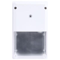 LED Turtle Friendly Wallpack - 20 Watt - Color Selectable 4000K Cool White or Amber - 120-277V - White Finish - Integrated Photocell - TURTLE SAFE