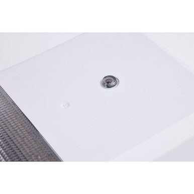 LED Turtle Friendly Wallpack - 20 Watt - Color Selectable 4000K Cool White or Amber - 120-277V - White Finish - Integrated Photocell - TURTLE SAFE