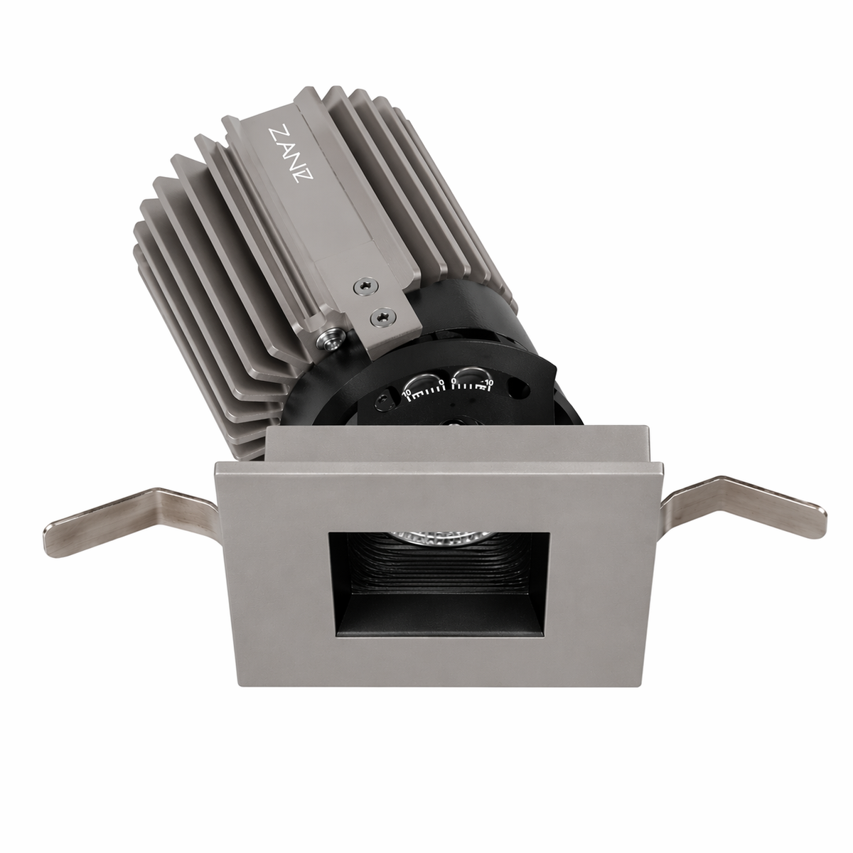 Volta 2in Square Pin Hole Trim Narrow Flood Beam 2700-6500K in Haze - R2SPT-NTWB-HZ