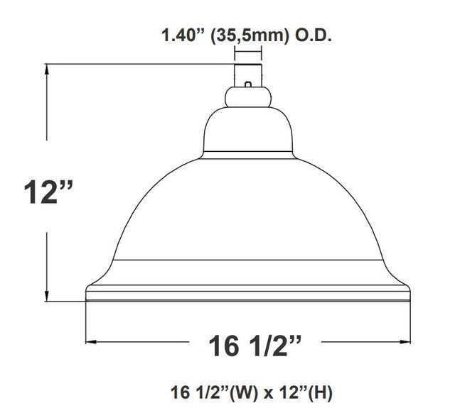 Designer Bell LED Double Head Solar Post Top - 23 Inch Diameter - 50 Watt - 8000 Lumens - Color Temperature Selectable 30K/40K/50K - 5 Inch Tennon Adaptor - Bronze Finish