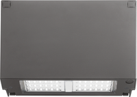 LED Wall Pack, 2954 Lumens, 4000K, 120-277V, Dark Bronze Finish,