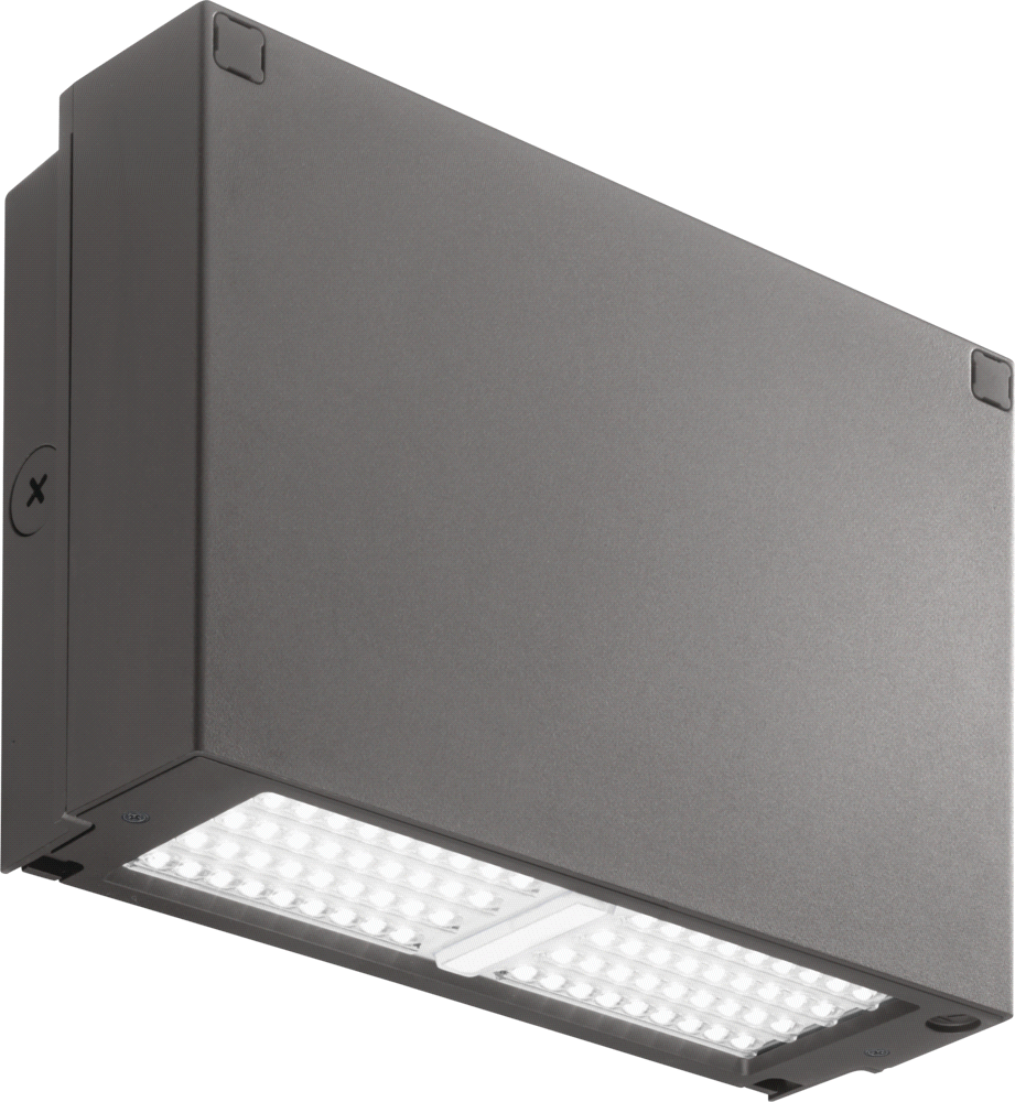LED Wall Pack, 4000K, 120-277V, Dark Bronze Finish