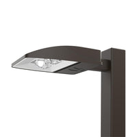 EAX LED Area Size 2,Adjustable light output,Switchable CCT- 3000K, 4000K, and 5000K,Switchable optics,120-347V,Universal round square pole tenon mount,NEMA twist-lock receptacle only,Dark bronze finish