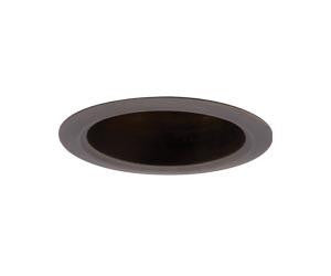 4IN clear diffuse open trim, white flange,