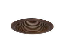 4 IN black baffle, white flange trim,