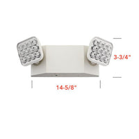 LED, Two-headed Emergency Unit, California Certified
