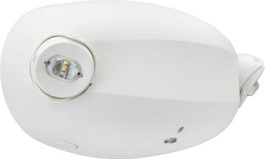 Twin Head LED Emergency Light, 120-347V, Lithium Iron Phosphate Battery, Self-Diagnostic & Remote Test - White Finish - ELM2L UVolt LTP SDRT M12