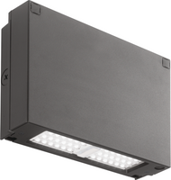 LED Wall Pack, 2954 Lumens, 5000K, 120-277V, Dark Bronze Finish
