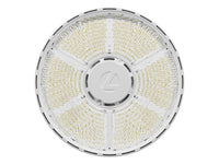 Compact Pro Industrial LED Round High Bay, Switchable Lumens- 12000LM, 15000LM & 18000LM, 120-347V, Switchable CCT- 4000K 5000K, 80 CRI, White