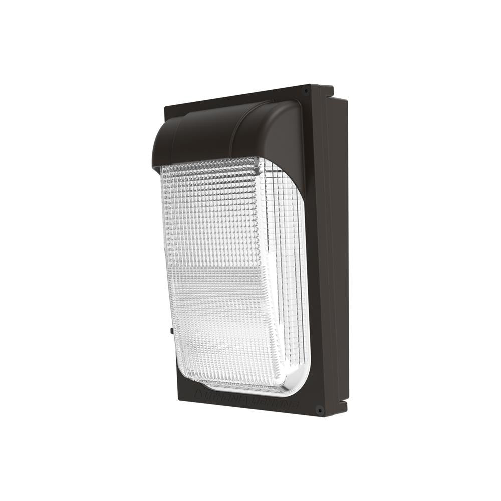 TWX LED Size 1 WallPack, LED, Adjustable Light Output, 5000K, 120-277V, Dark Bronze Finish