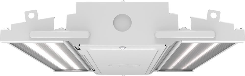 Compact Pro High Bay, LED, Switchable Lumens - 12000LM & 15000LM, 120V-277V, Switchable CCT- 4000K 5000K, 80 CRI, White