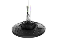 Compact Pro Industrial LED Round High Bay, Switchable Lumens- 21000LM, 24000LM & 27000LM, 120-347V, Switchable CCT- 4000K 5000K, 80 CRI, Glossy Black
