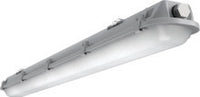 Contractor Select LED Vaportight, 48IN, 5, 000LM, 120V-277V, 4000K, 80 color rendering index with emergency battery backup