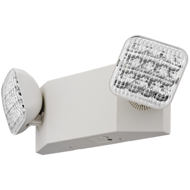 LED, Two-headed Emergency Unit, California Certified, Dual Voltage
