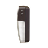 General Purpose LED Wall Pack, Switchable CCT- 3000K, 4000K, 5000K, 120V, Photocell, Dark Bronze Finish