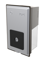 LED Mini WallPack, Adjustable Lumen Output - 1000, 1700, 2400LM, Switchable CCT 3000K, 4000K, 5000K, 80 CRI, 120-277V, Dark Bronze