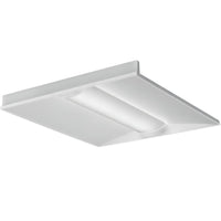Volumetric Recessed Lighting 2FTx4FT ReLight, Nominal 4800 LM, Curved, Linear Prismatic, Generic Dimming Driver (0-10v), Dims to 1%, 80+ CRI, 4000K