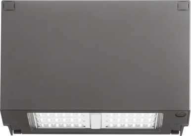 LED Wall Pack, 2954 lumens, 5000K, 120-277V, Photocell, buttontype, Dark bronze finish, super durable